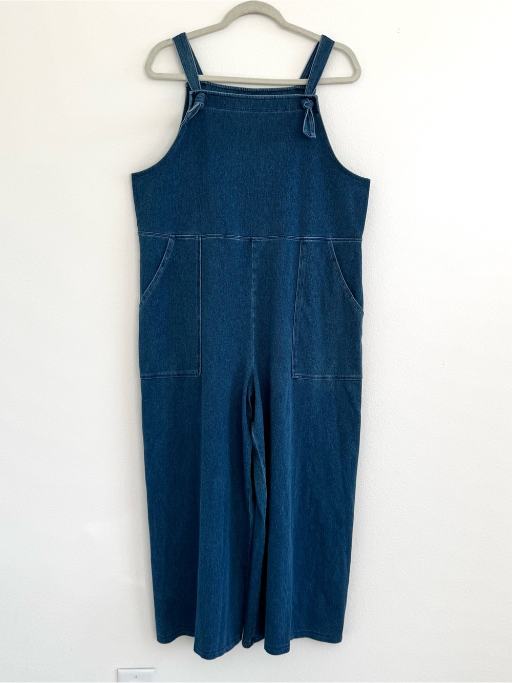 Women with Control Stretch Denim Overalls